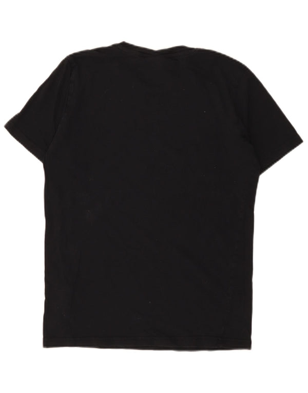 Champion Boys T-Shirt Top 13-14 år XL Sort Bomuld