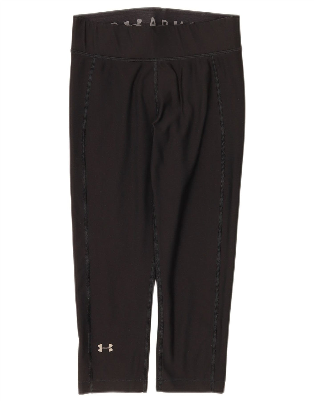 Under Armour Dame Capri Leggings UK 10 Small Black