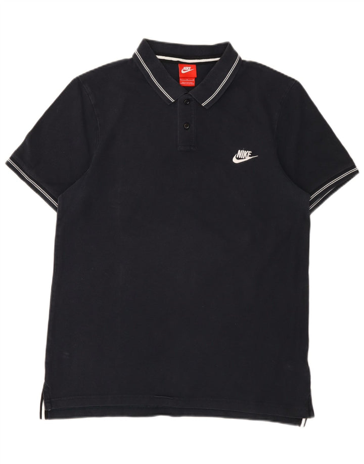Nike Polo Shirt til mænd Large Navy Blue