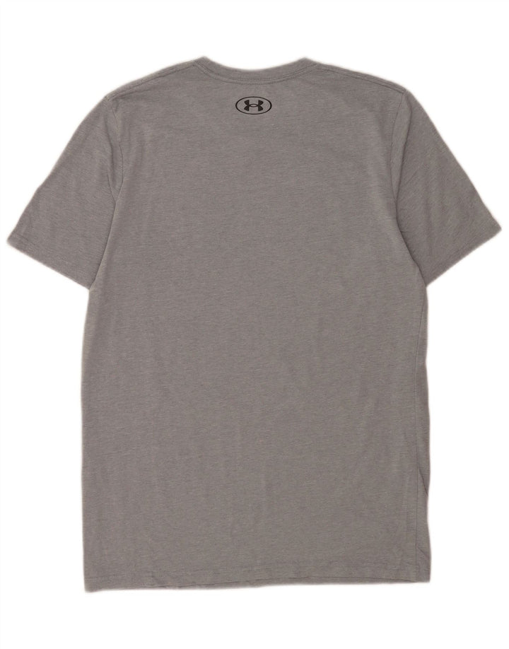 Under Armour Herre Grafisk T-Shirt Top Lille Grå