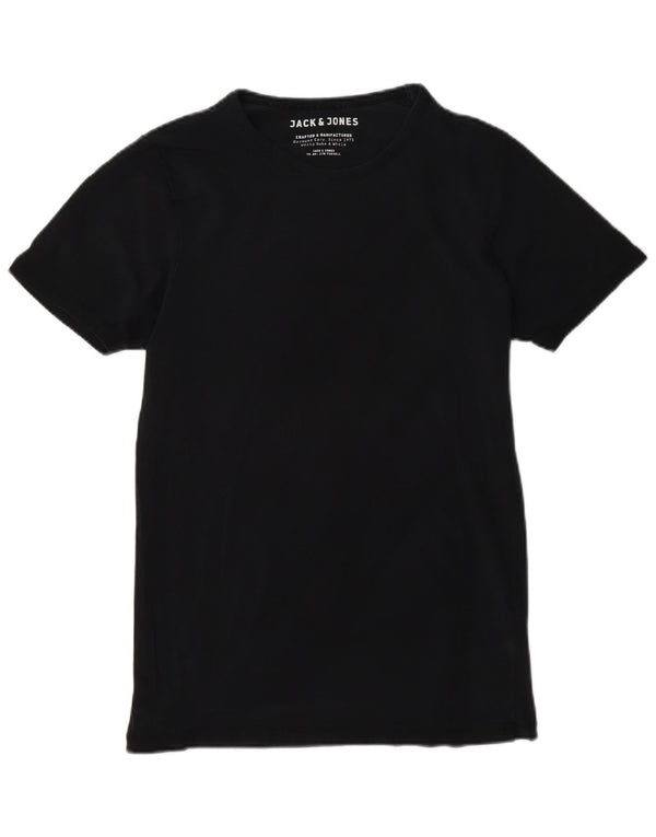 Jack & Jones Herre T-Shirt Top Medium Marineblå Bomuld