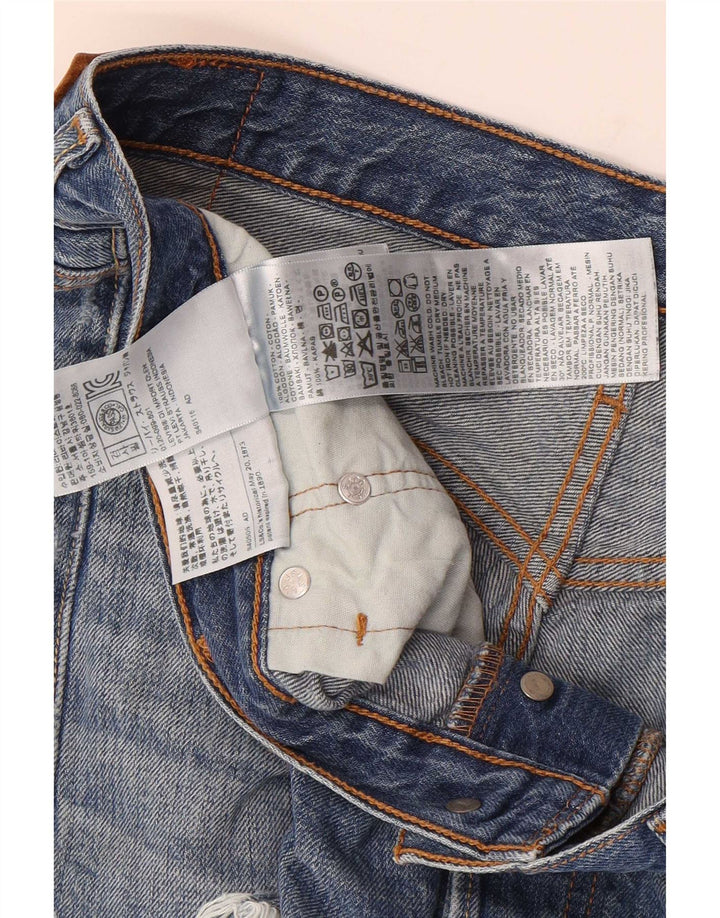 Levi's Womens 501 denimshorts W32 Large Blue Bomuld