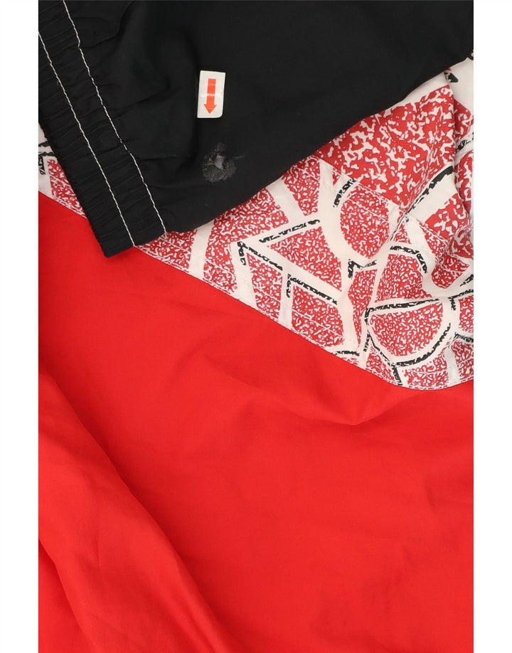 Ellesse Herre træningsdragt Top Jakke 2XL Rød Colourblock Polyester