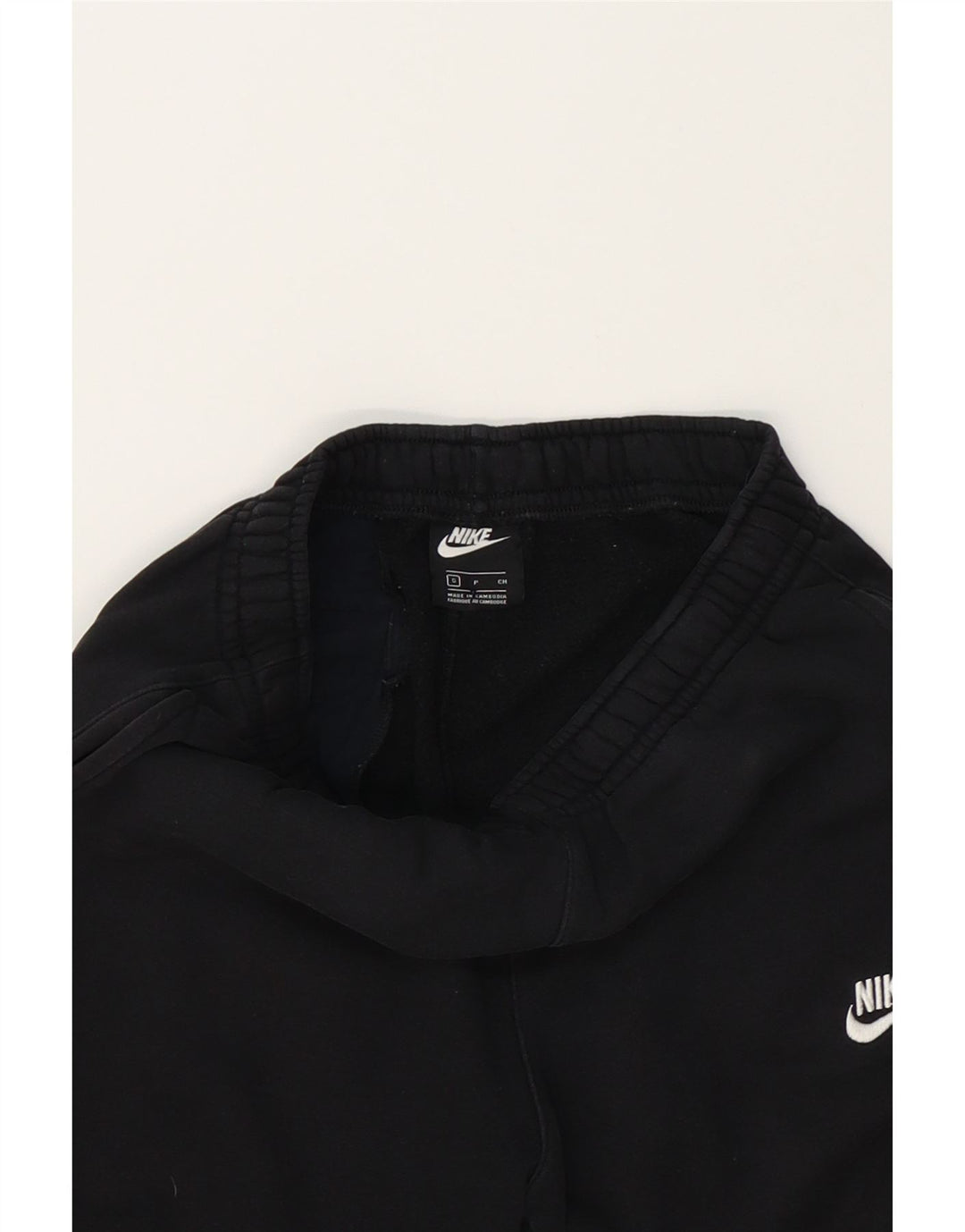 NIKE Womens Tracksuit Trousers Joggers Small  Black Cotton Vintage Nike and Second-Hand Nike from Messina Hembry 