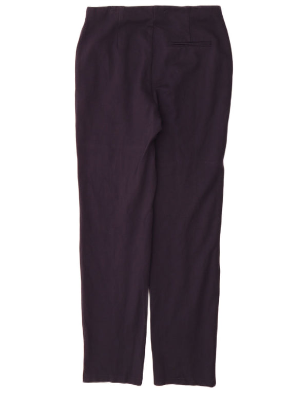 Marks & Spencer jakkesætsbukser til kvinder UK 12 Medium W30 L31 Marineblå