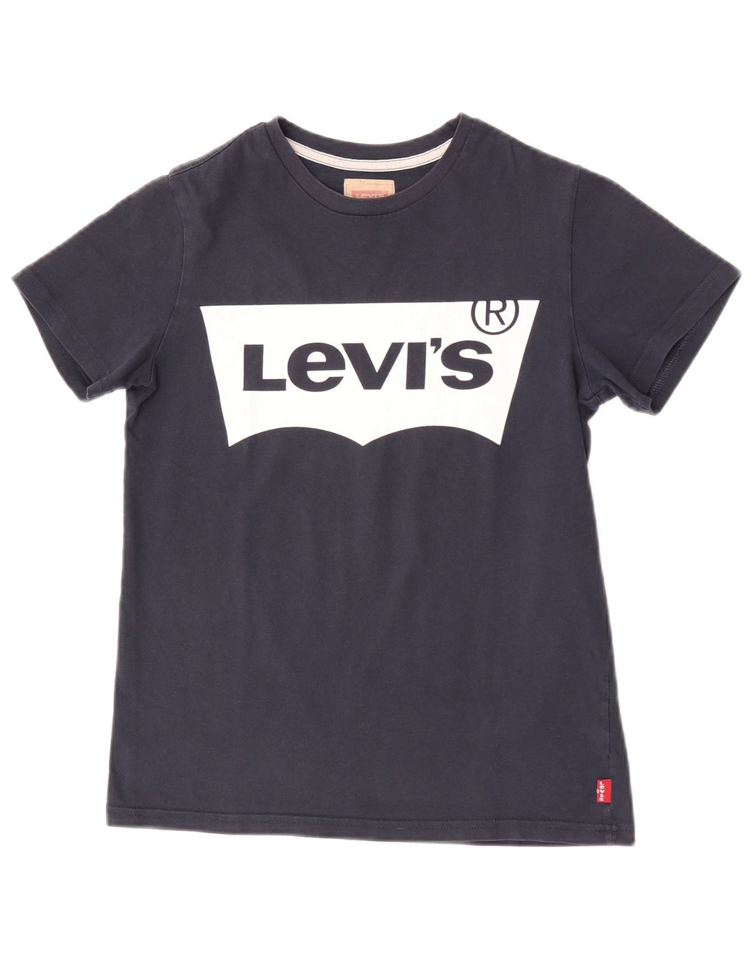 Levi's Boys Regular Graphic T-Shirt Top 13-14 år Navy Blue Logo