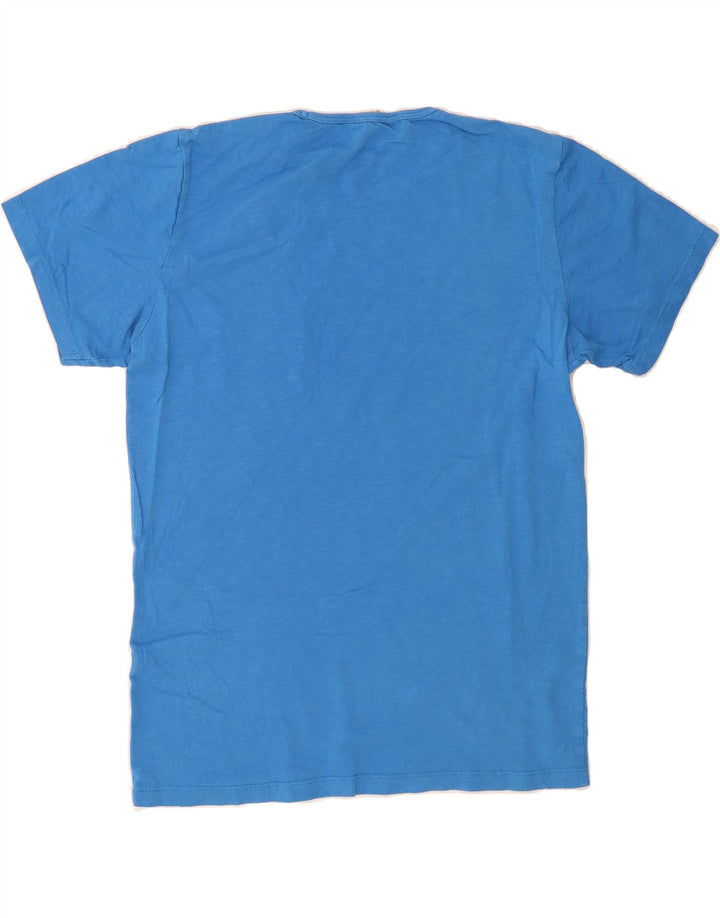 LEE Mens T-Shirt Top Small Blue Vintage Lee and Second-Hand Lee from Messina Hembry 