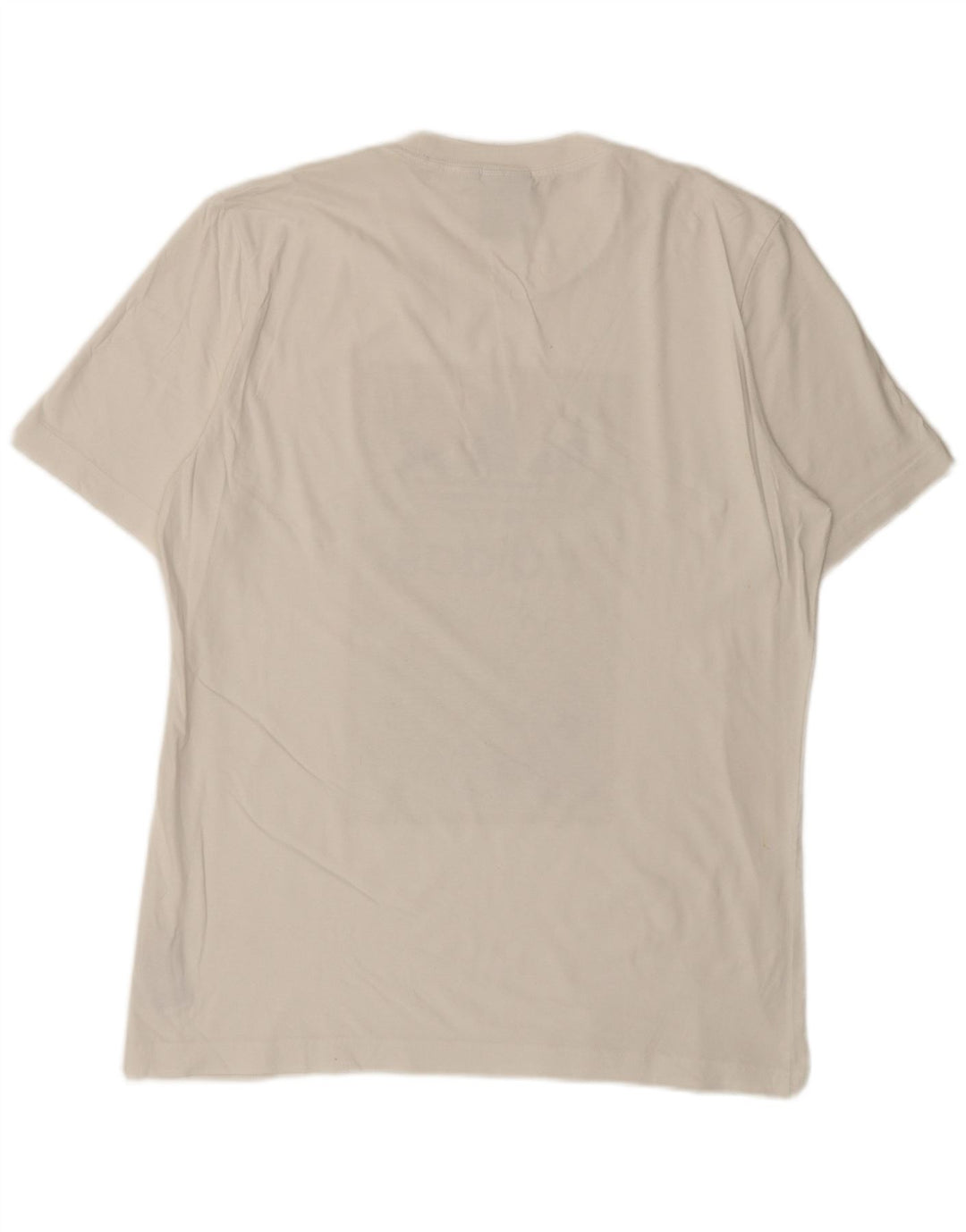 Adidas Grafisk T-shirt top til mænd Medium hvid bomuld