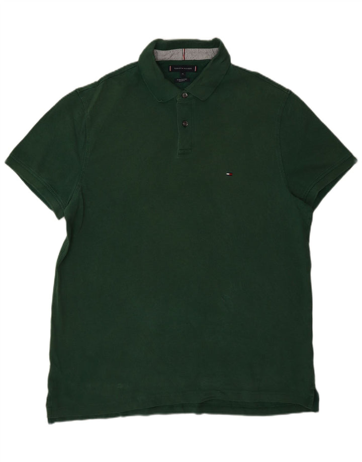 Tommy Hilfiger Herre Regular Fit Polo Shirt XL Grøn