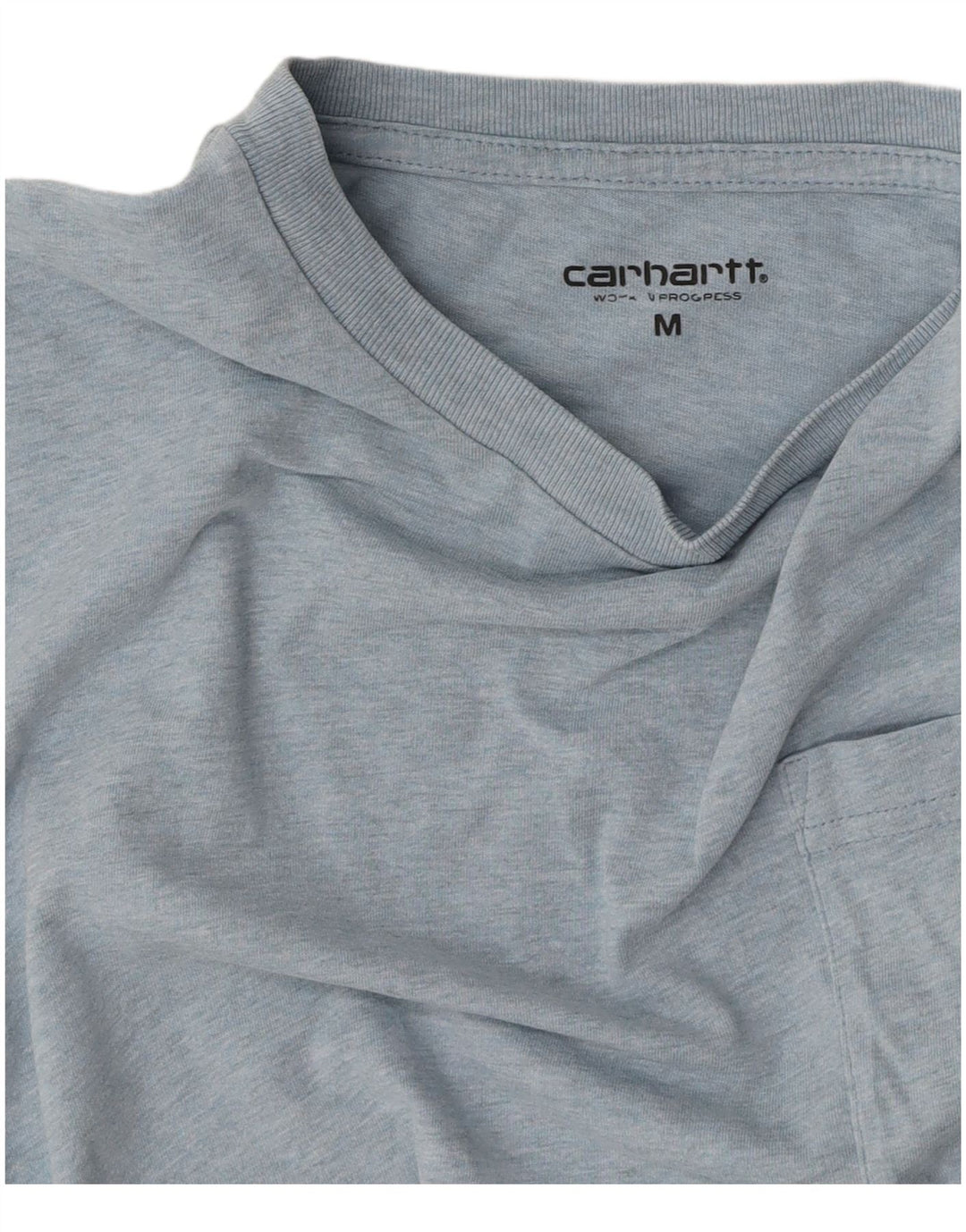 CARHARTT Herre T-Shirt Top Medium Blue