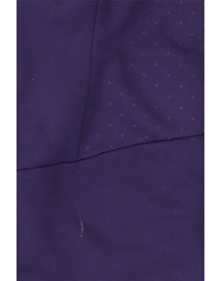 Nike Therma-Fit træningsdragt topjakke til kvinder UK 16 Stor lilla plettet