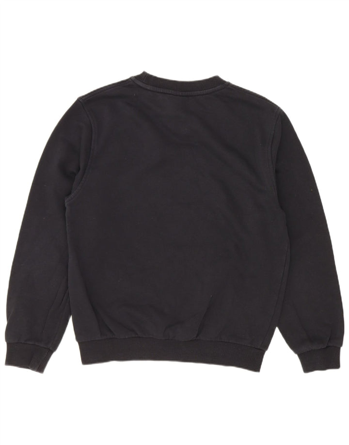 Adidas Boys Sweatshirt Jumper 12-13 år Stor Sort Bomuld