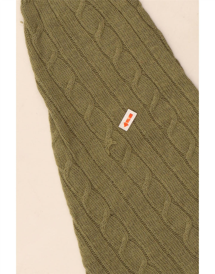 VINTAGE Herre V-hals sweater Stor Khaki