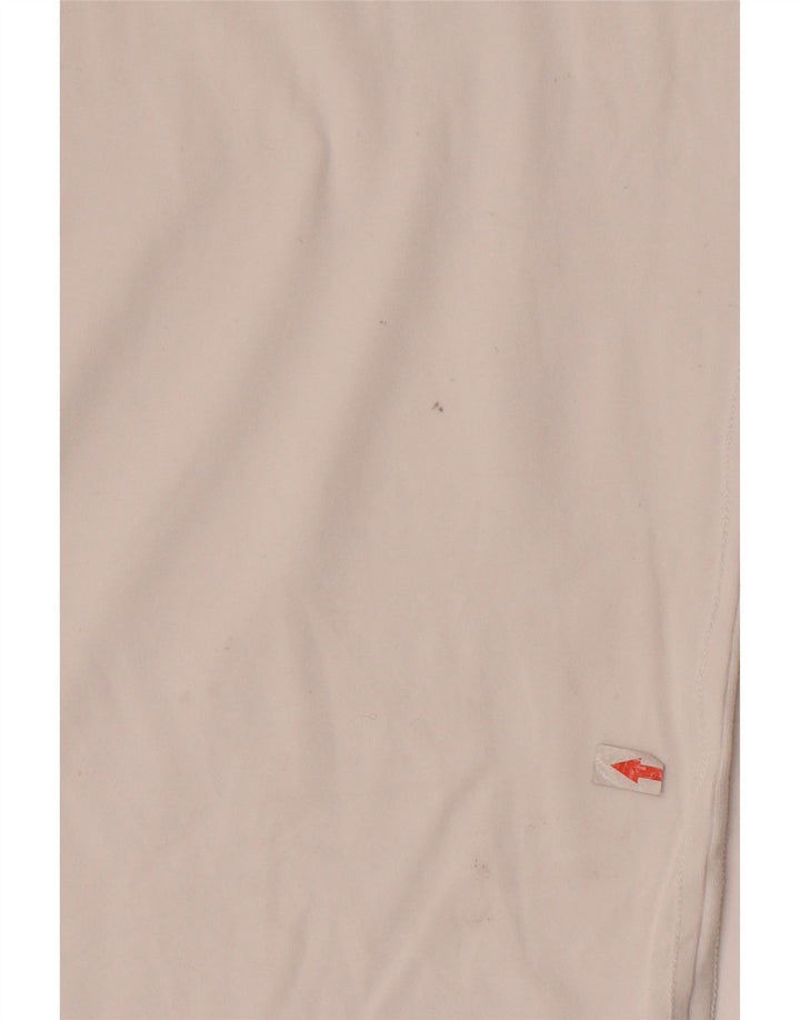 Guess Herre Slim Fit Grafisk T-Shirt Top Medium White