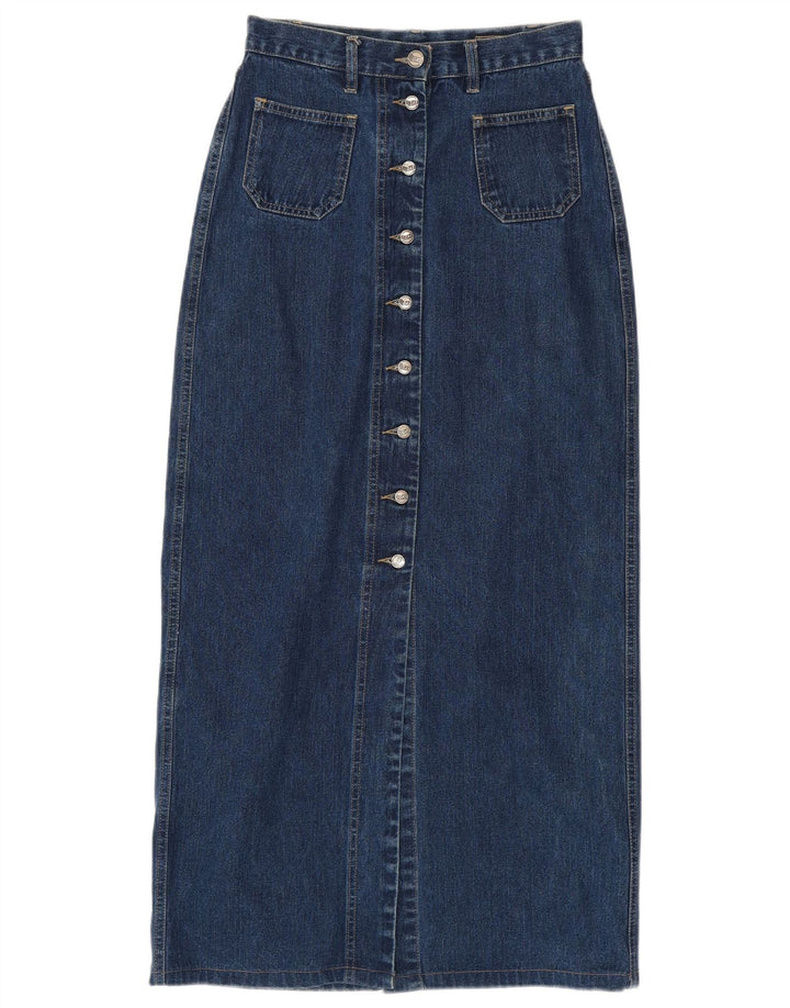 GAS Dame Denim Nederdel W28 Medium Blue Bomuld