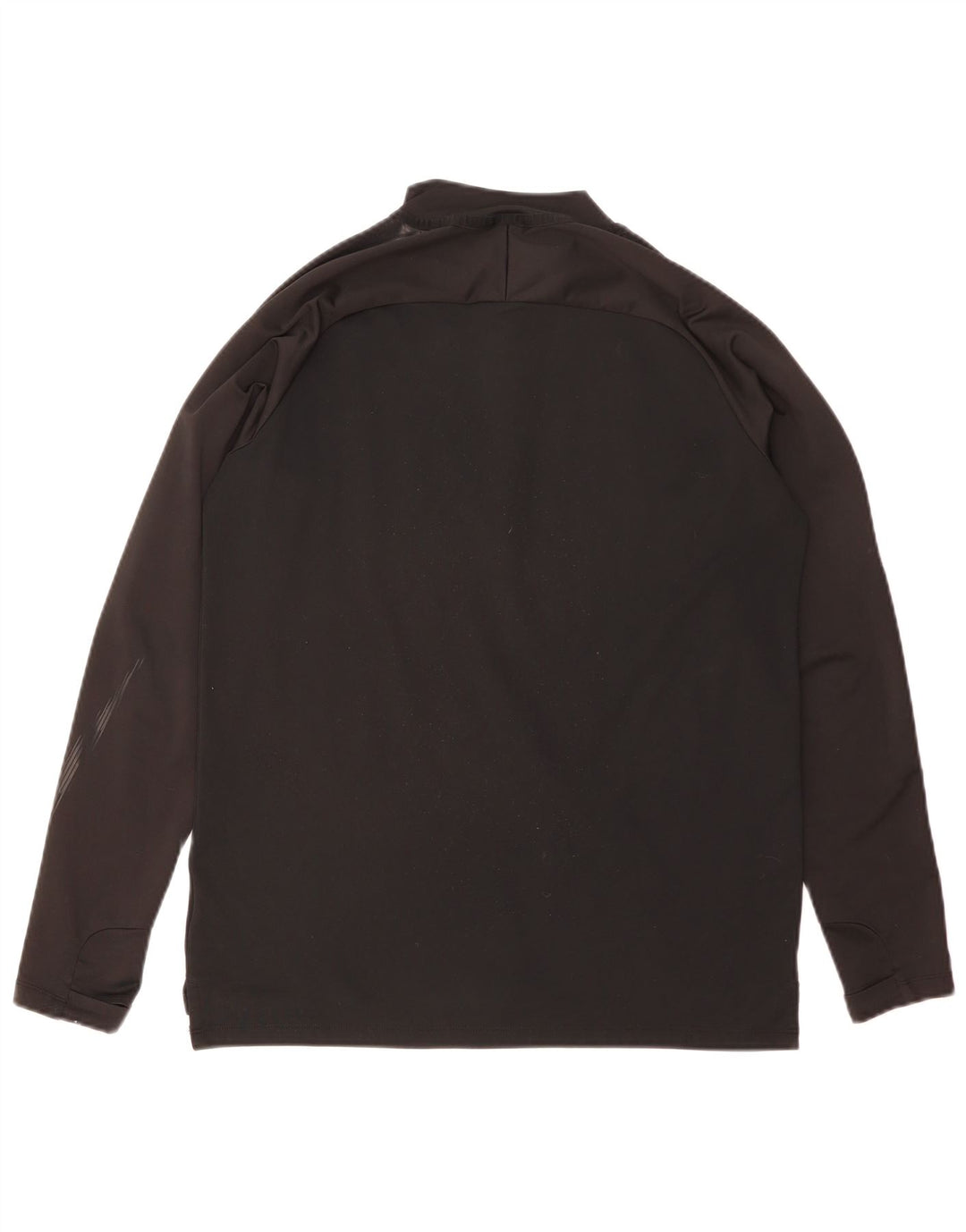 Nike Herre Dri Fit Grafisk Pullover Træningsdragt Top Medium Sort Colourblock