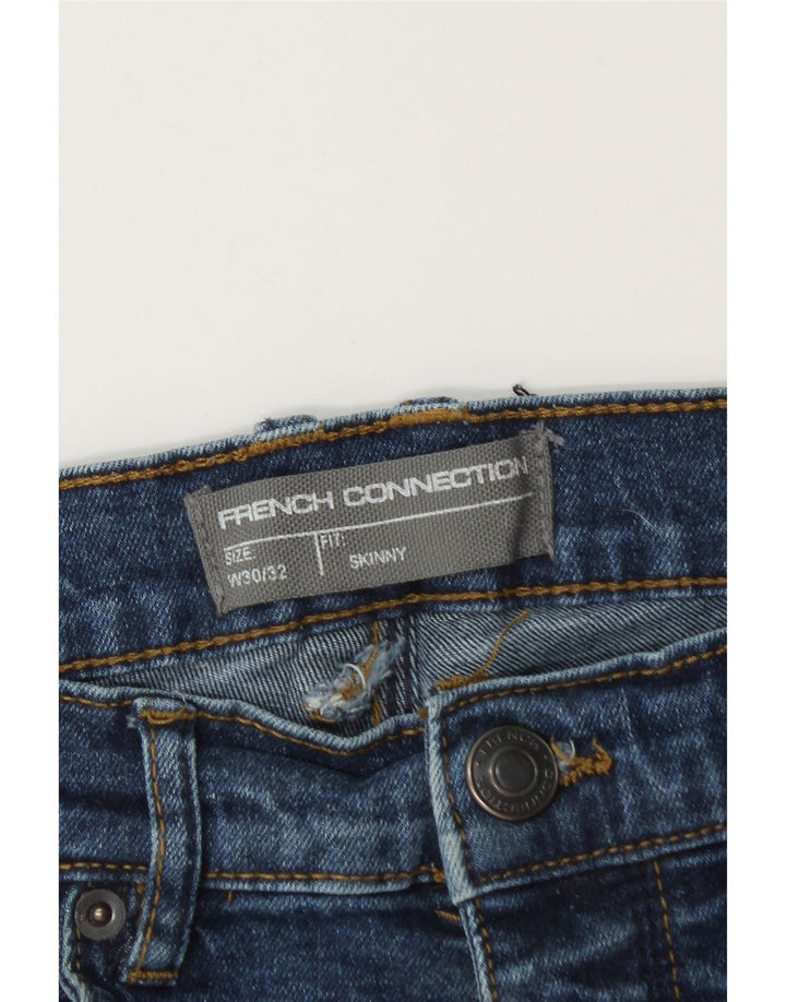 French Connection Dame Skinny Jeans W30 L32 Blå Bomuld