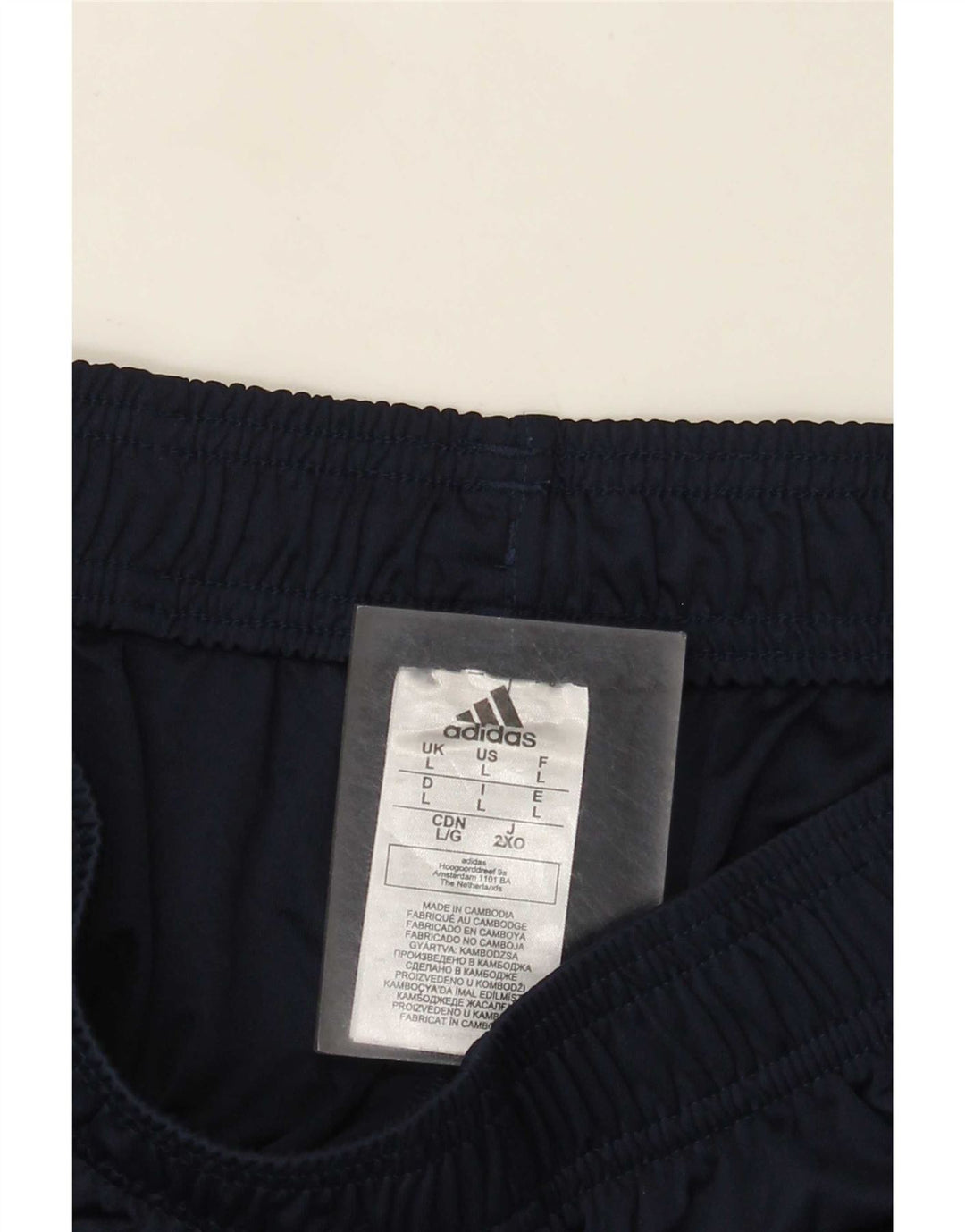 Adidas Aeroready Sportsshorts til mænd store marineblå polyester