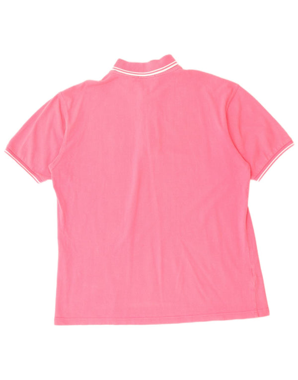 Fred Perry Herre poloshirt 2XL Pink Bomuld