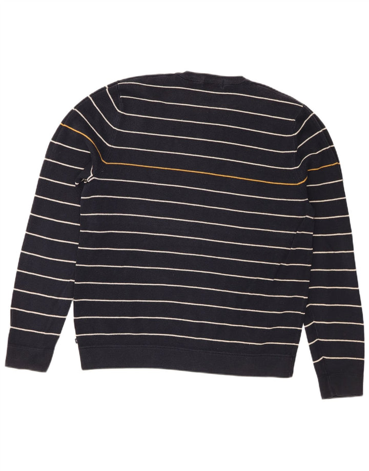 Marks & Spencer Herre Blue Harbor Crew Neck sweater Medium Navy Blue