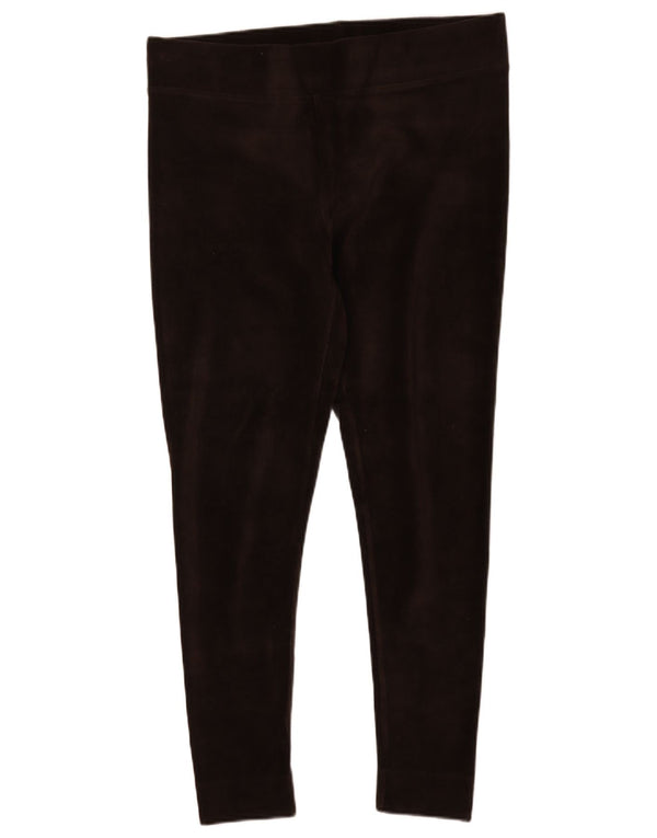 Marks & Spencer Womens Corduroy Leggings UK 16 Stor brun bomuld