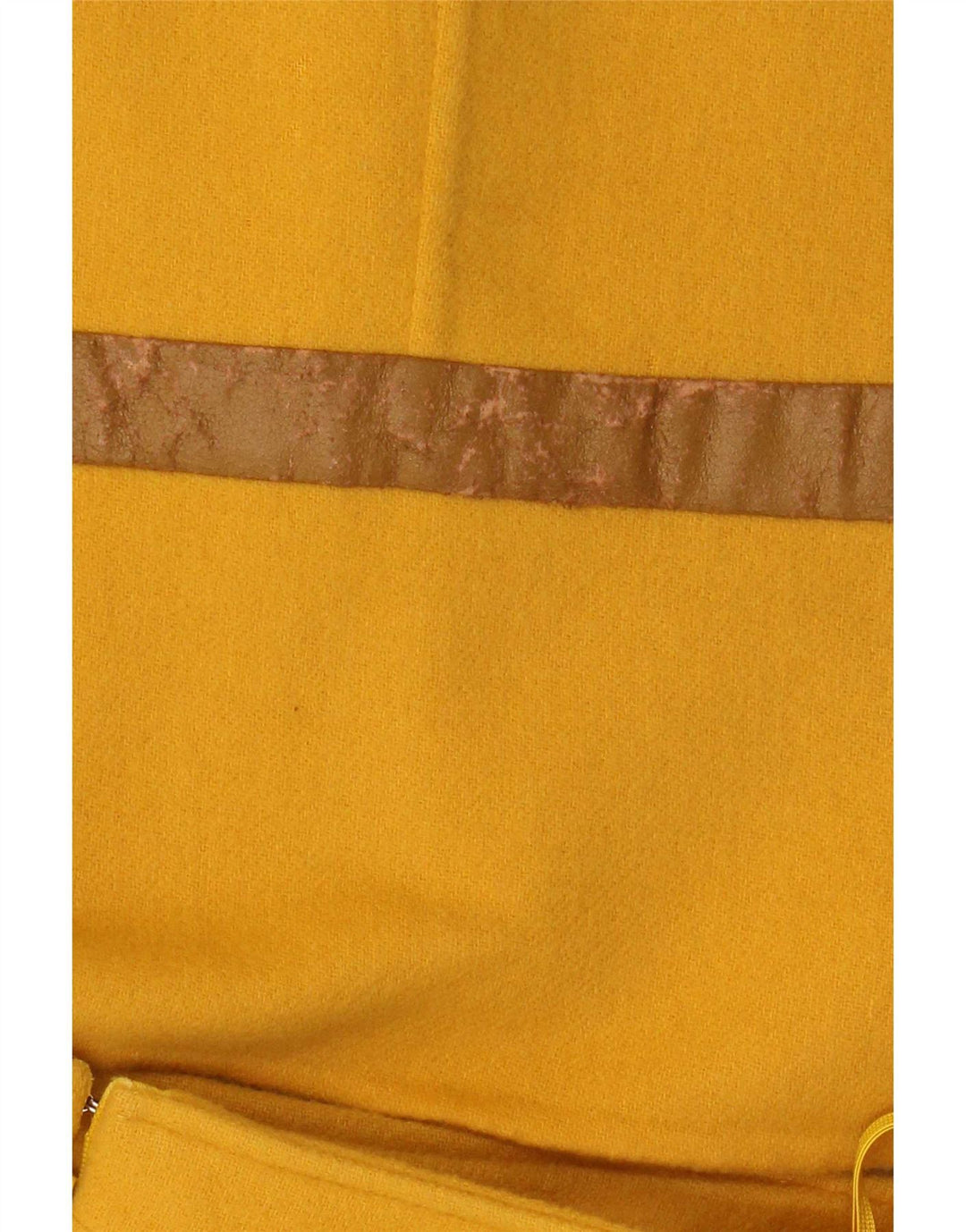 Vintage Dame 2 Knaps Nederdel Sæt IT 46 Large W30 Gul Uld