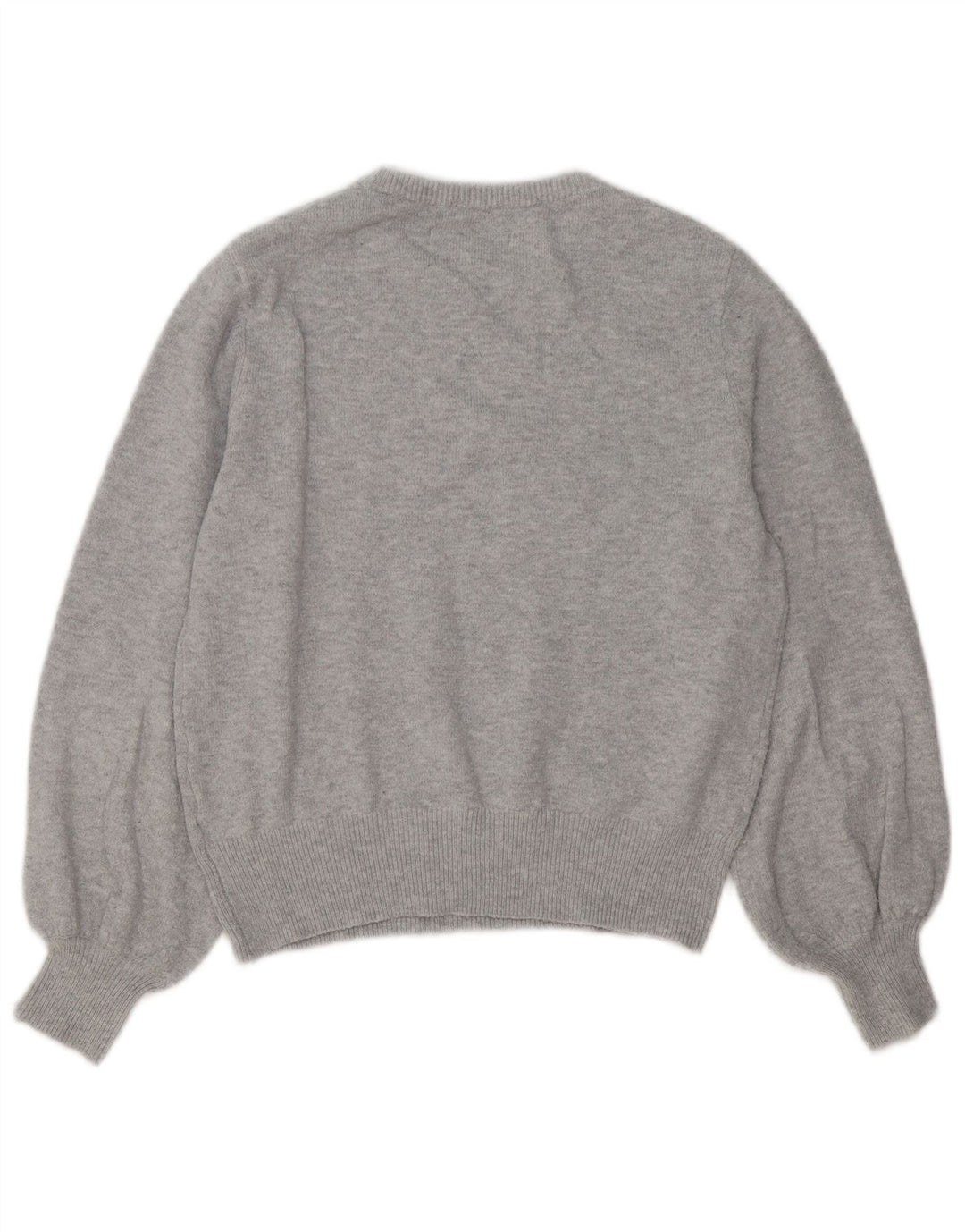 JACK WILLS Dame Oversized Crew Neck sweater UK 8 Small Grey