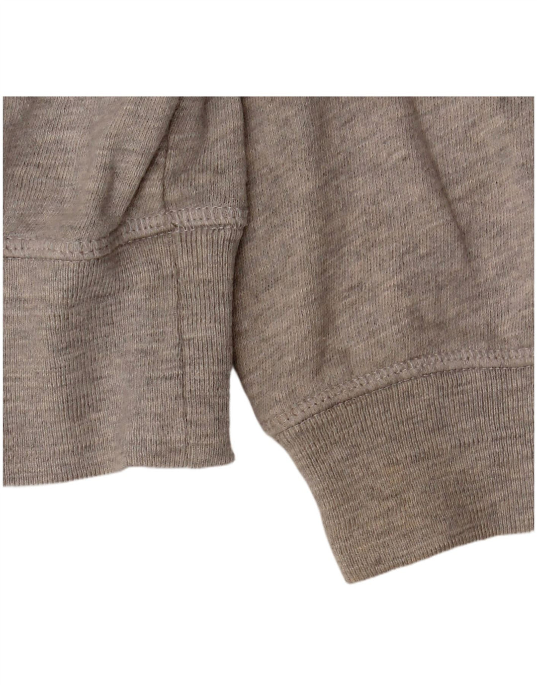 Marks & Spencer Dame Oversized hættetrøje med lynlås UK 10 Small Grey Bomuld