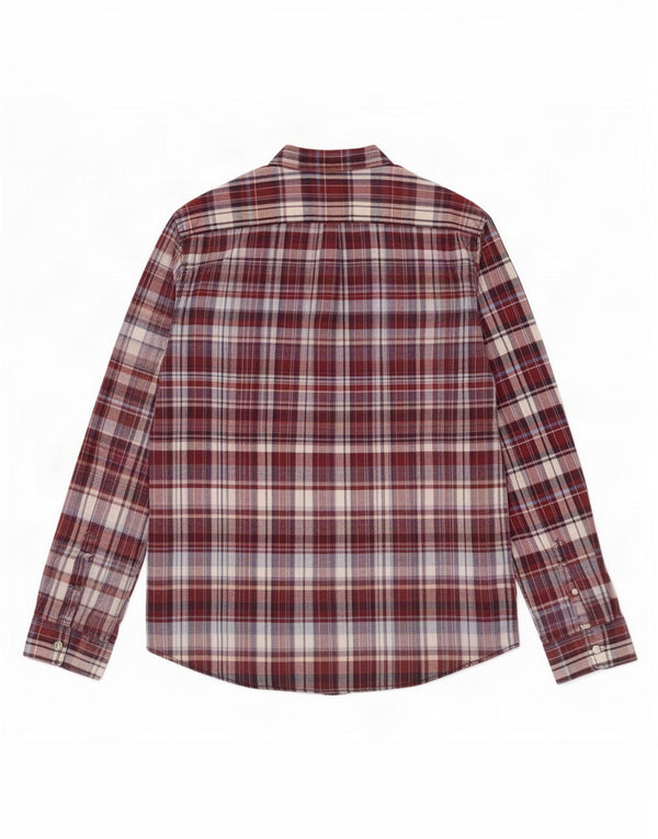 Lee Mens Regular Fit Shirt Large Red Check Cotton