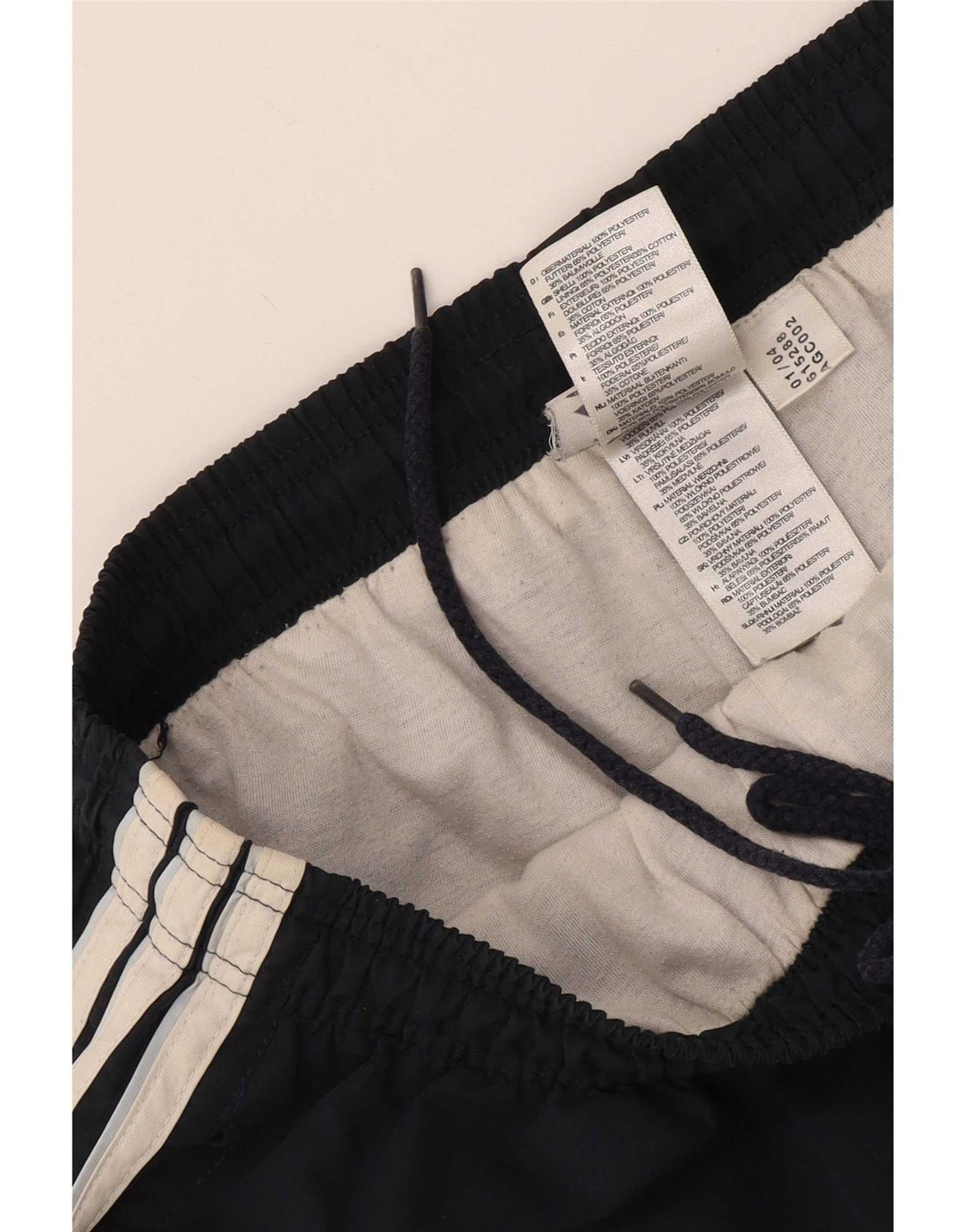 Adidas Herre Bermuda Sportshorts Små sorte polyester
