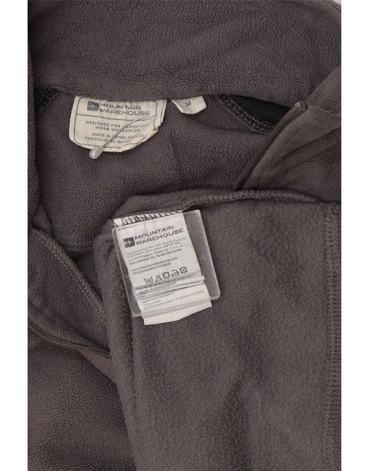Mountain Warehouse Fleece Jumper med lynlås til mænd Medium Grå Colourblock
