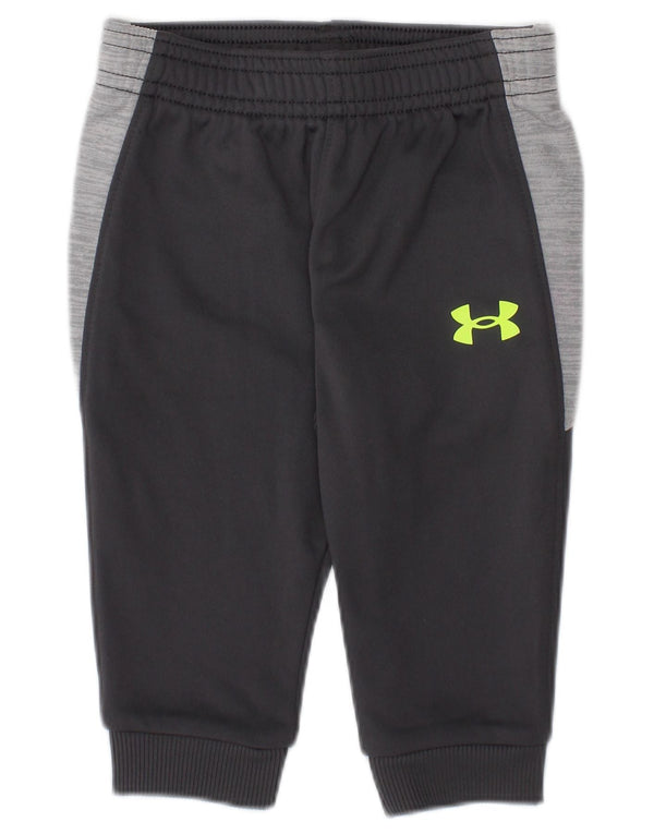 UNDER ARMOUR Baby Boys træningsdragt bukser 3-6 måneder Sort Colourblock