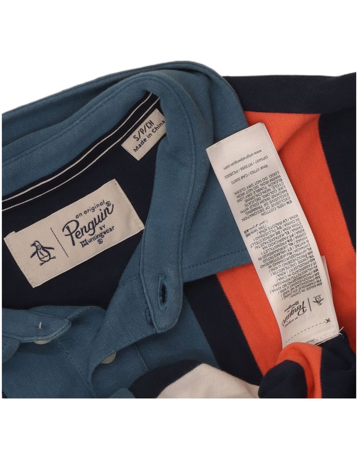PENGUIN Herre poloshirt Lille flerfarvet stribet bomuld