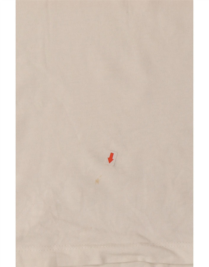 Jack & Jones Herre grafisk T-shirt Top Medium Hvid Bomuld