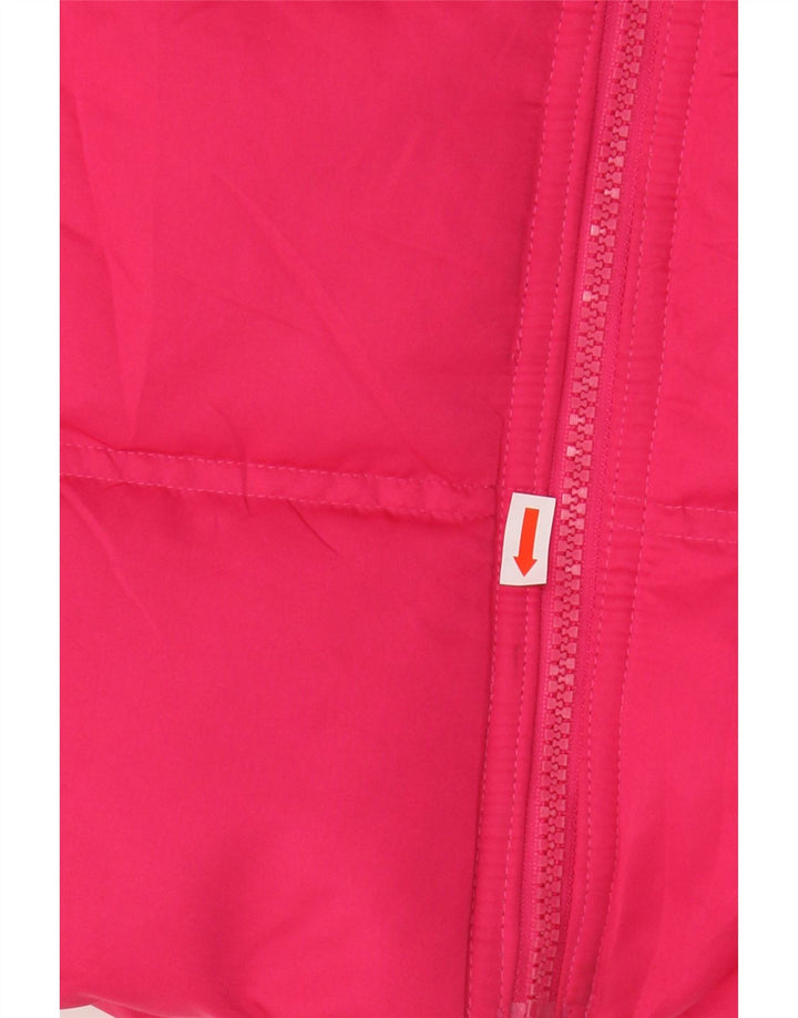 Adidas Dame Polstret Gilet UK 6 XS Pink Polyester
