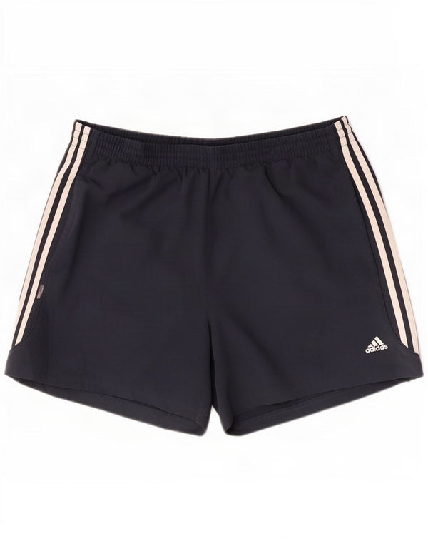 Adidas Sportsshorts til mænd store marineblå polyester