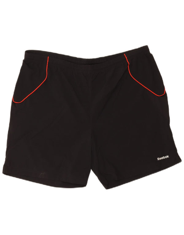 Reebok Herre Sportshorts XL Sort Polyester