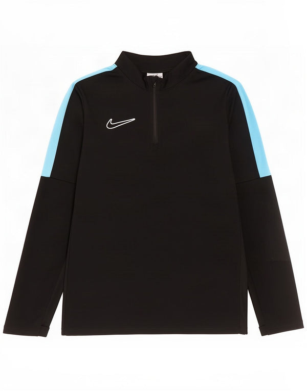 Nike Boys Dri Fit Pullover Træningsdragt Top 11-12 år Sort Colourblock