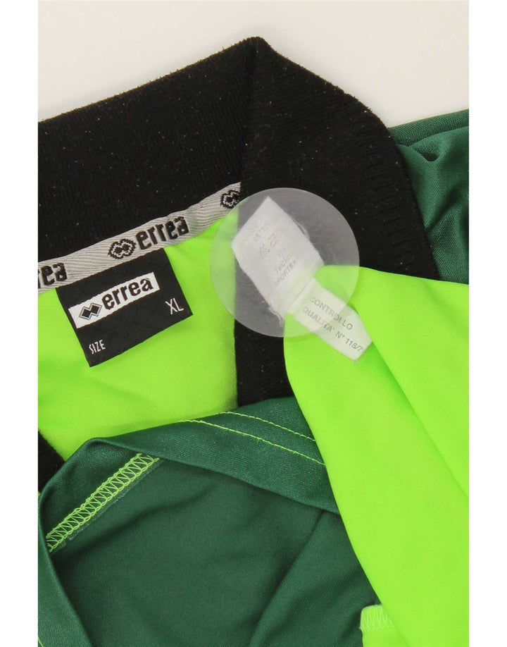 Errea Herre Top Langærmet XL Grøn Colourblock Polyester