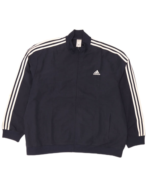 Adidas Træningsdragt til mænd Top jakke 2XL marineblå polyester
