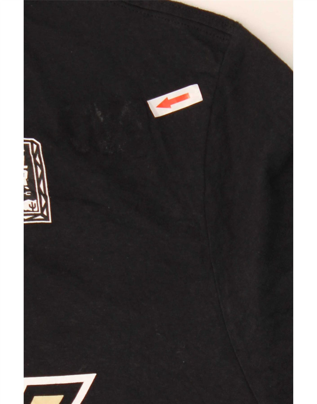 Nike grafisk T-shirt top til mænd 2XL sort bomuld