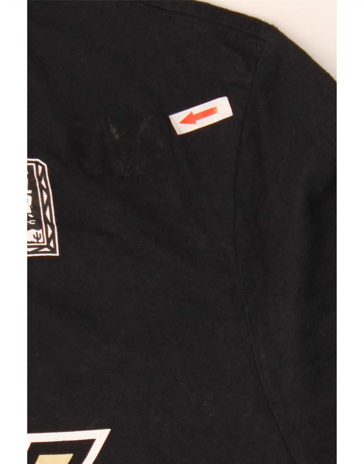 Nike grafisk T-shirt top til mænd 2XL sort bomuld