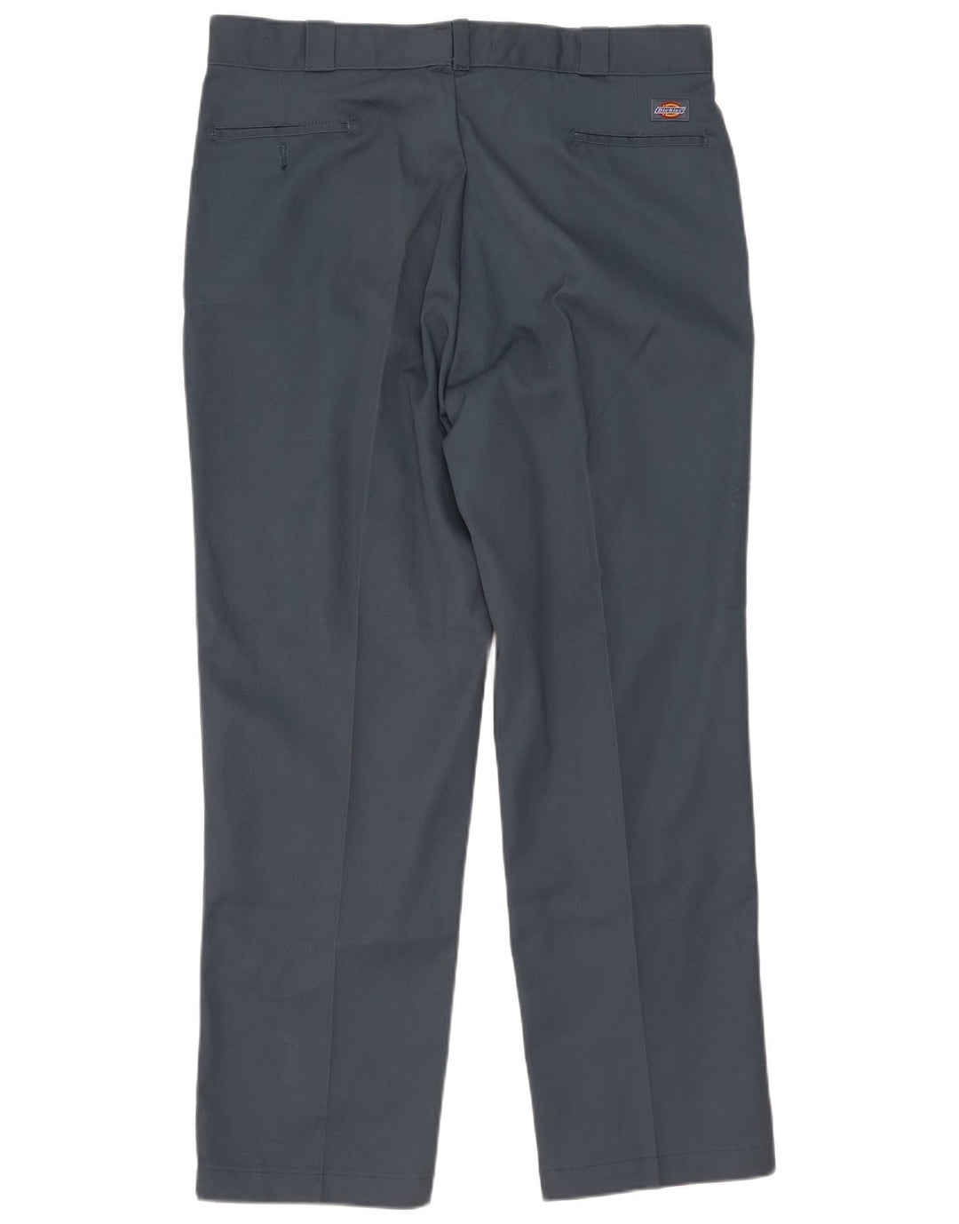 Dickies Lige Chinobukser til mænd W42 L32 Blå polyester