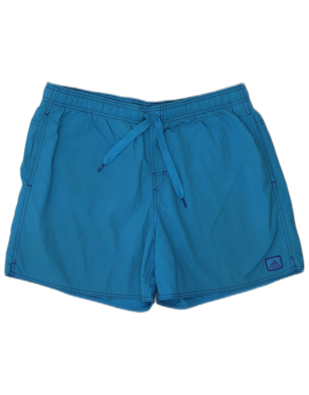Adidas Badeshorts til mænd store blå nylon