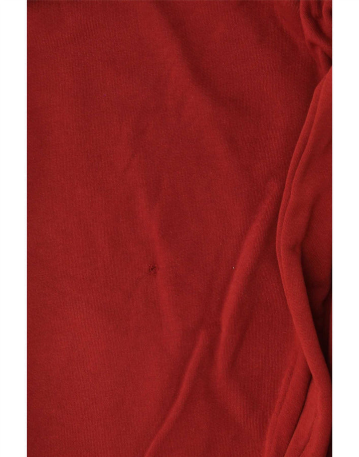 Hugo Boss Herre Sweatshirt Jumper XL rødbrun bomuld