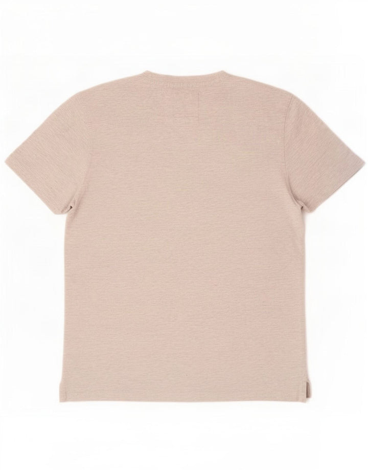 Besætningstøj Herre T-shirt Top mellemgrå bomuld