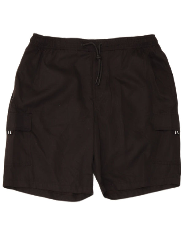 Marks & Spencer Herre Cargo svømmeshorts Medium Sort Polyester