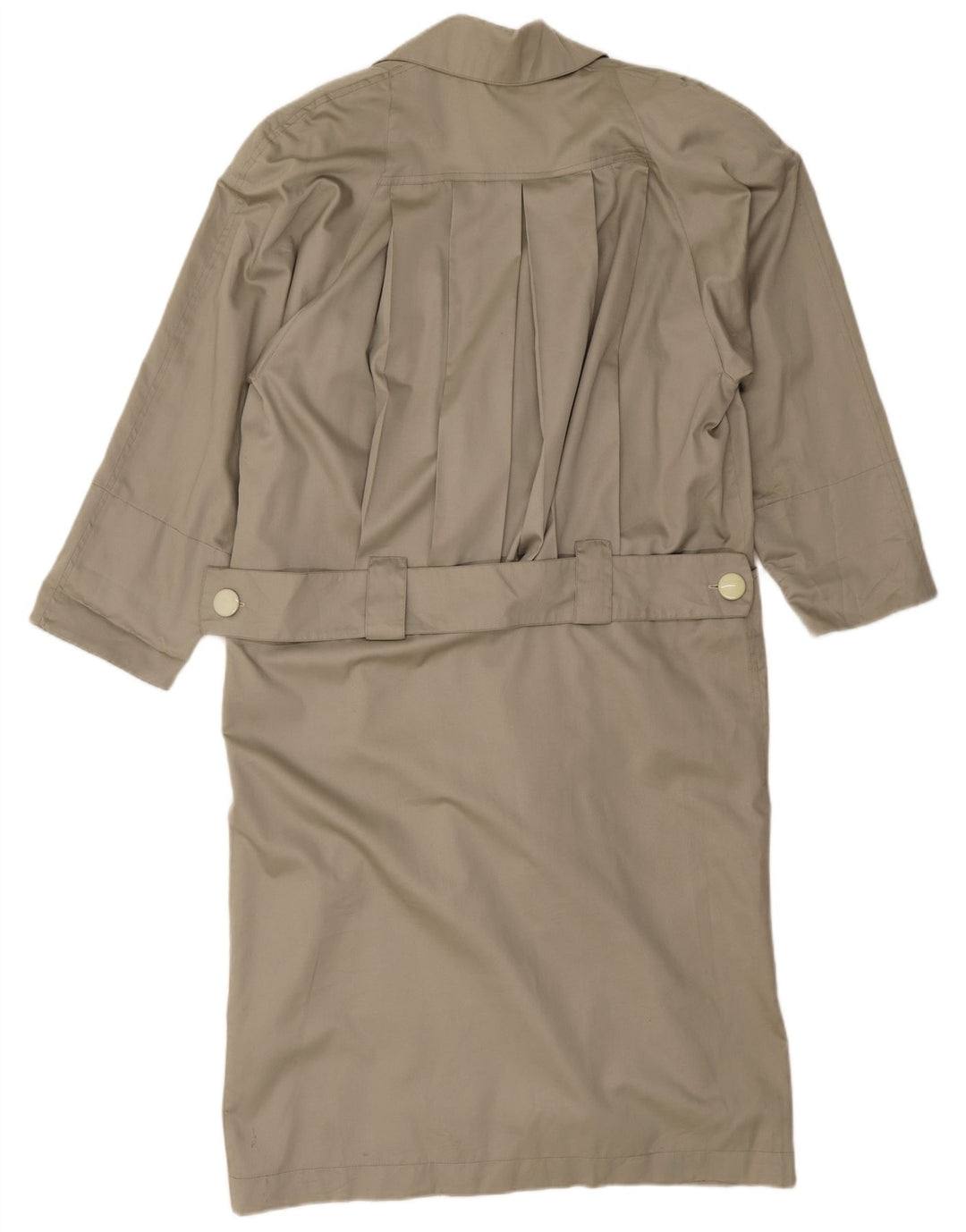 Vintage Trench Coat til kvinder UK 18 XL Grå