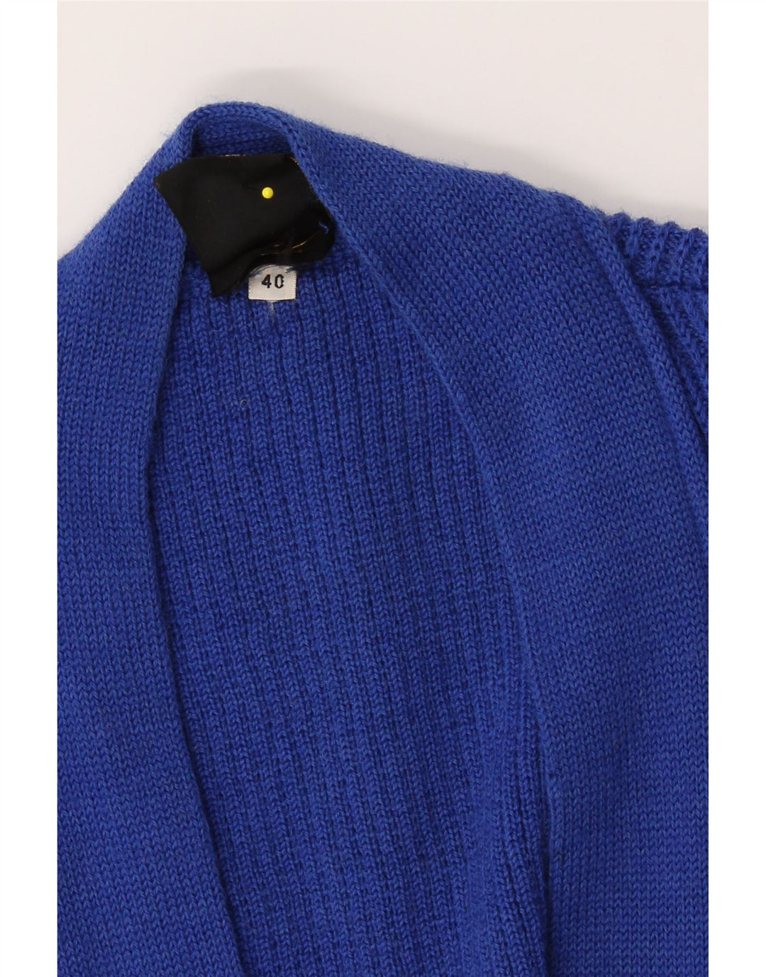 TRUSSARDI Womens Cardigan Sweater IT 40 Small Blue Vintage Trussardi and Second-Hand Trussardi from Messina Hembry 