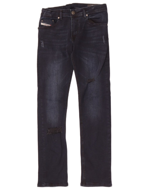 Diesel Boys Waykee-J-N Straight Jeans 9-10 år W26 L28 Navy Blue